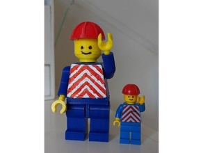 Lego minifig sombrero 3d print model - Mito3D