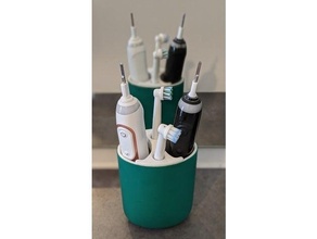 adaptör oral b fırça kafalar Ikea ekolon diş fırçası Kulp destek 3d print model - Mito3D