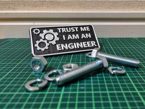 Confiar engenheiro 3d print model - Mito3D