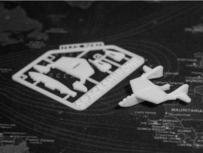 astronave mini kit carta pallina burt rutan Natale galattico regalo modello ornamento aereo puzzle navetta spazio navicella spaziale 3d print model - Mito3D