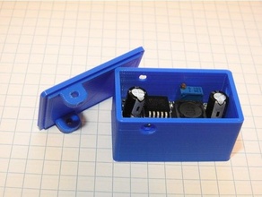 case hw-411 lm2596 adjustable dc regulator voltage 3d print model - Mito3D