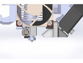 refroidissement canal prusa mk3 tranche chaud original i3 ingénierie 3d print model - Mito3D