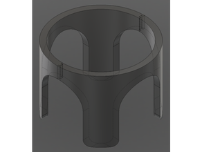 yavaş yemek çanak + Kulp destek çap 15cm köpek 3d print model - Mito3D
