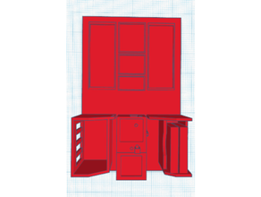 k6 telephone box interior details 3d print model - Mito3D