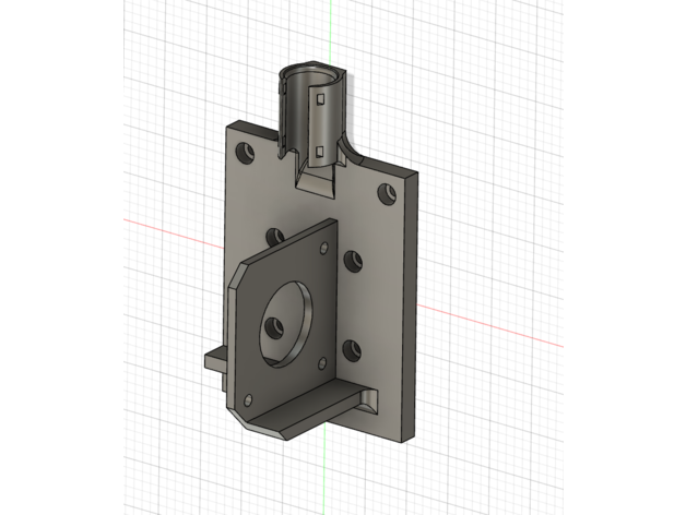 hipercubo linear trilho bmg aero maduro vento monte 3D print model - Mito3D