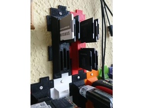 sd card holder sdcard 3d print model - Mito3D