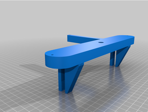filet a6 horizontal bobine titulaire soutien 3d print model - Mito3D