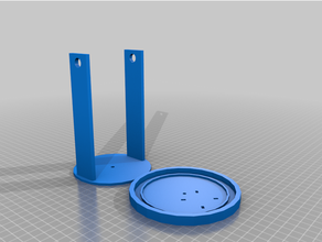 filamento carretel rotativo suporte snapmaker acessório 3d print model - Mito3D