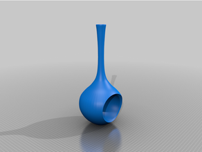 dourado vaso flor 3d print model - Mito3D