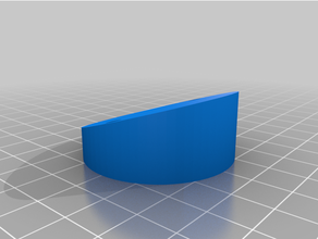 incliné base assiette blinkxt2 3d print model - Mito3D
