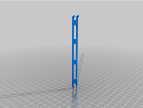 gravitrax compatible telescopic rail extendable 3d print model - Mito3D