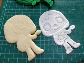 miguel pixar coco biscoito cortador carimbo 3d print model - Mito3D