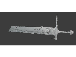 Daemon Pest Schwert 30k 40k Chaos Krankheit großartig unrein nurgle Seuchenträger verrotten Rost Kriegshammer 3d print model - Mito3D