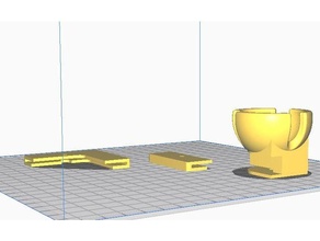 mezzo schiacciare piedi 2mm base distanziatori ai3m anycubic i3 mega 3d print model - Mito3D