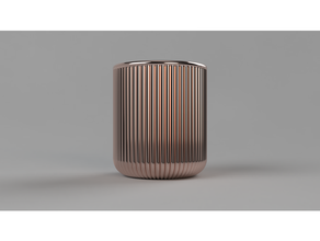 vase 07 autodesk fusion 360 container containers flower vases fusion360 3d print model - Mito3D