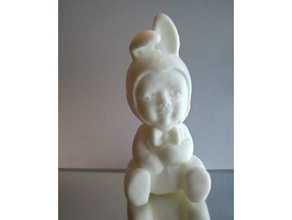 bunny baby boy 3d print model - Mito3D
