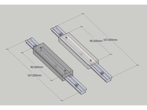 rails 3d print model - Mito3D