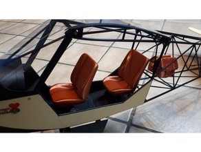 planeprint big bobber seats 3d print model - Mito3D