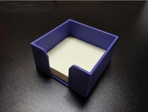 sticky note holder notes 3d print model - Mito3D