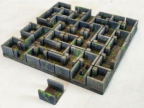 dungeon moving maze 3d print model - Mito3D