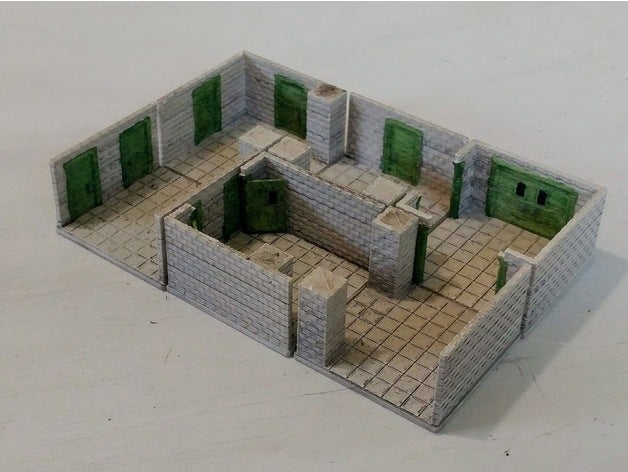 asylum moving maze 3D print model - Mito3D