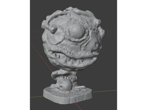 espectador 1st edição d masmorras dragões escola monstro suporte vilão 3d print model - Mito3D