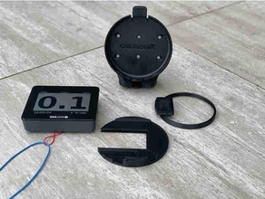 Segelmon max Adapter geschmeidig speedpuck montieren cat folieren class Ventilator Katamaran GPS Segeln Velocitek 3d print model - Mito3D