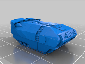 galleon tank 102 103 & 104 variants reworked 6mm american mecha fighttech vehicle tabletop gaming 3d print model - Mito3D