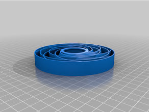 dourado Razão ventilador fácil impressão noctua 3d print model - Mito3D