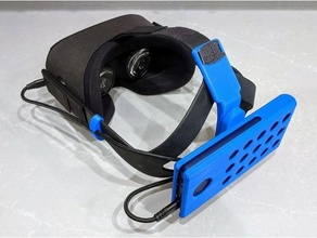 óculo busca bateria suporte anker 10000mah PowerCore fino 3d print model - Mito3D