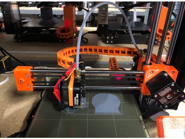 prusa mini asse cavo catena monta originale mod 3D print model - Mito3D