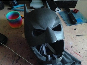 Batman cappuccio indossabile 3d print model - Mito3D