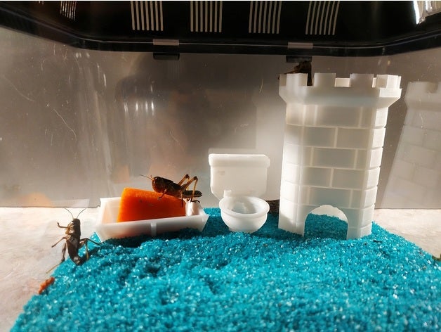 trough terrarium 3D print model - Mito3D