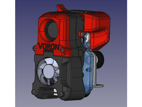 Voron art yakıcı binmek ender 3 bmg direkt sürücü Creality ekstrüder ender3 freecad gplv3 3d print model - Mito3D