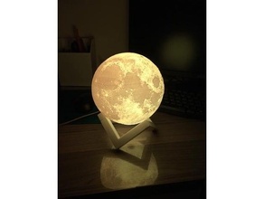 moon light stand 3d print model - Mito3D