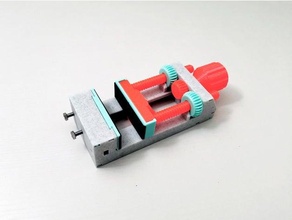 machine vice m5 monter noisettes 3d print model - Mito3D