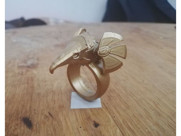 Remix Horus Ring Sternentor 3D print model - Mito3D