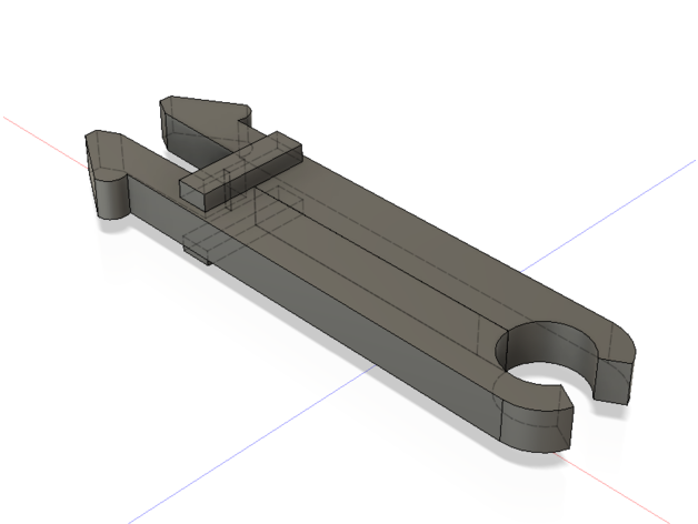 Attelage check out causa jouef 3D print model - Mito3D