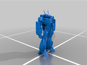 battroid robotech 3d print model - Mito3D