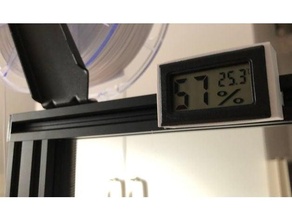 2020 alluminio estrusione umidità sensor attaccamento temperatura 3d print model - Mito3D