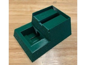 herbeux base 3d print model - Mito3D