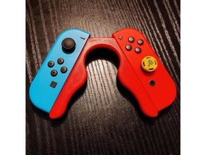 nintendo switch grip controllers grips stand controller 3d print model - Mito3D