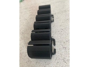 12 gauge shell holder molle attachment 12gauge shotgun 3d print model - Mito3D