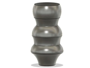 Brunnen gestalten Vase Blume 3d print model - Mito3D
