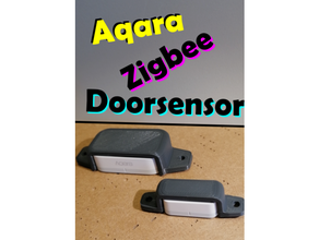 aqara zigbee capteur porte titulaire soutien déconz assistant automatisation 3d print model - Mito3D