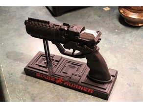 k's blaster stand split bladerunner 3d print model - Mito3D