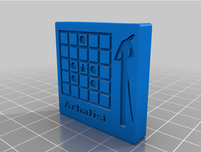 duke board game tiles boardgames 3d print model - Mito3D