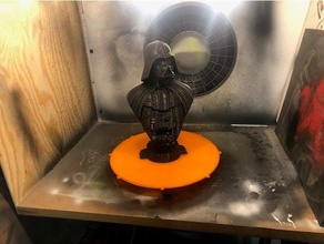 turn table paint boot 3d print model - Mito3D