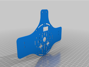 Stachelrochen Base Teller 3d print model - Mito3D