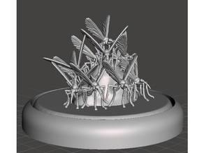 moustique essaim éclaireur crâne 3d print model - Mito3D